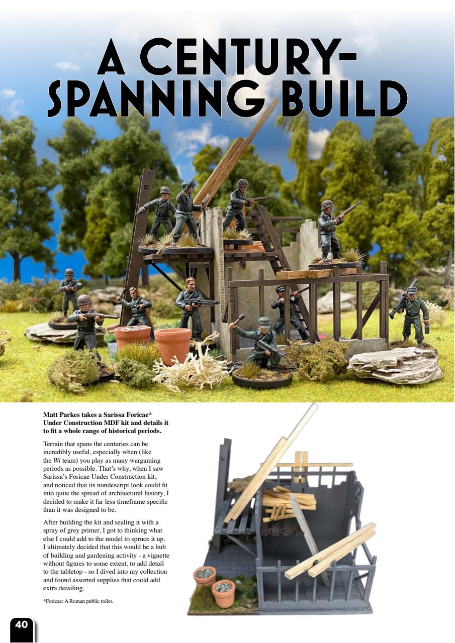 Wargames Illustrated Preview Pages