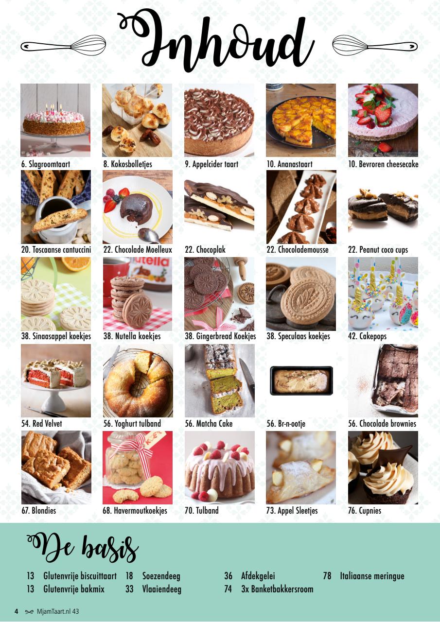 MjamTaart Zoet en Eten Preview Pages