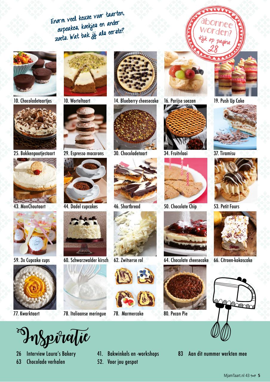 MjamTaart Zoet en Eten Preview Pages