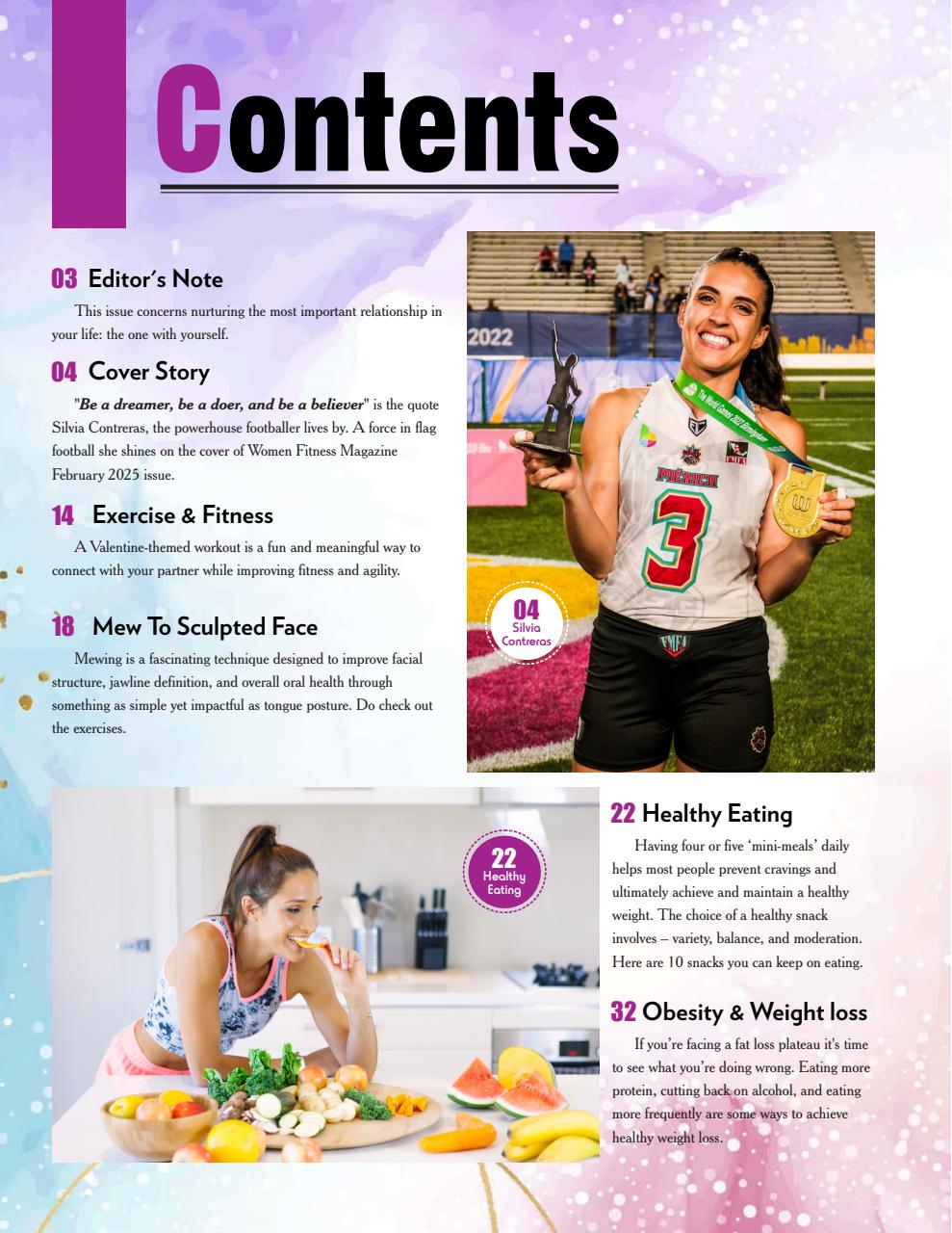 Women Fitness Preview Pages