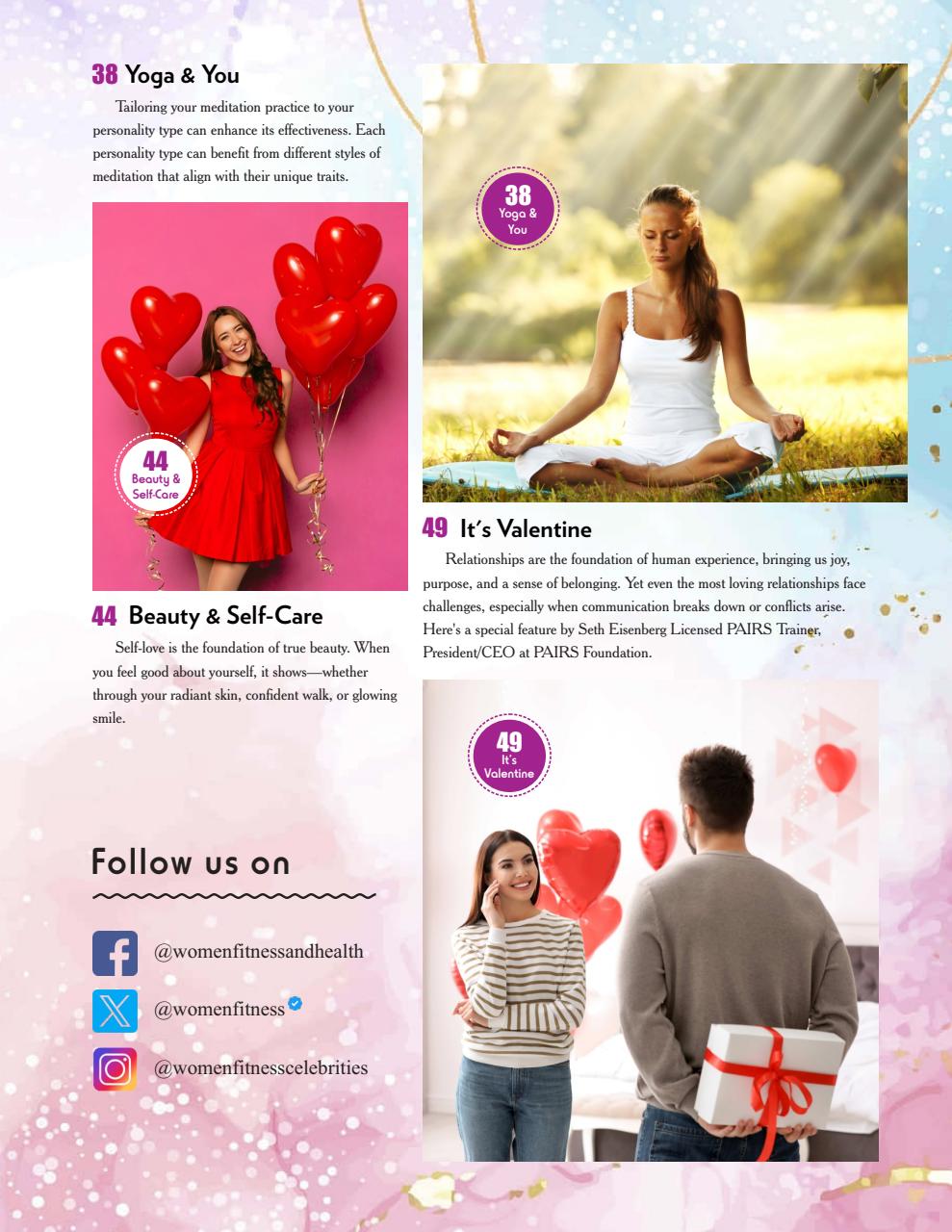 Women Fitness Preview Pages