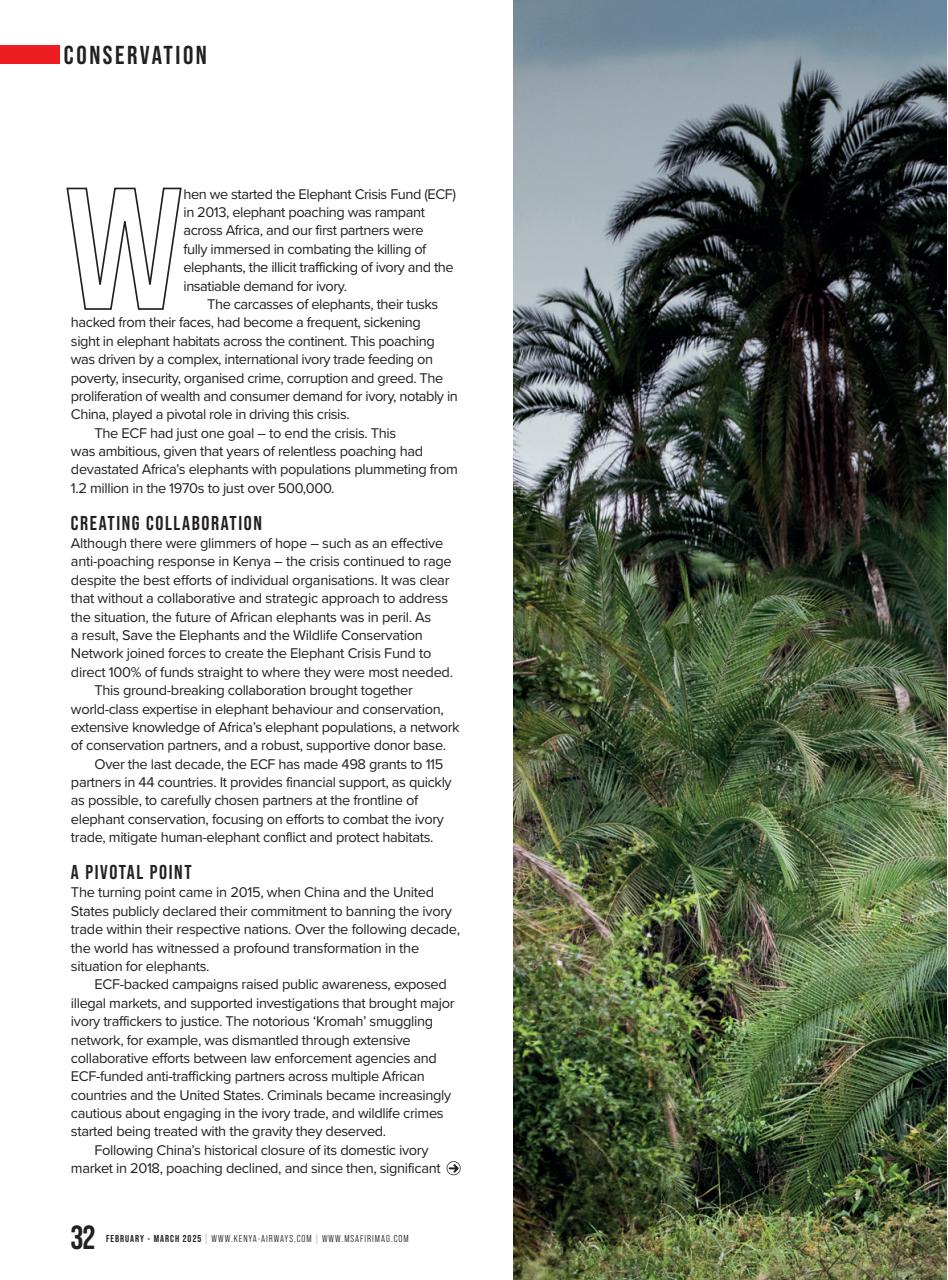 MSAFIRI – Kenya Airways Inflight Preview Pages