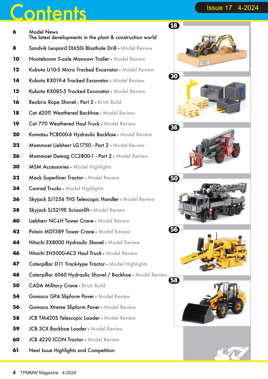 Truck, Plant & Machinery Model World Preview Pages
