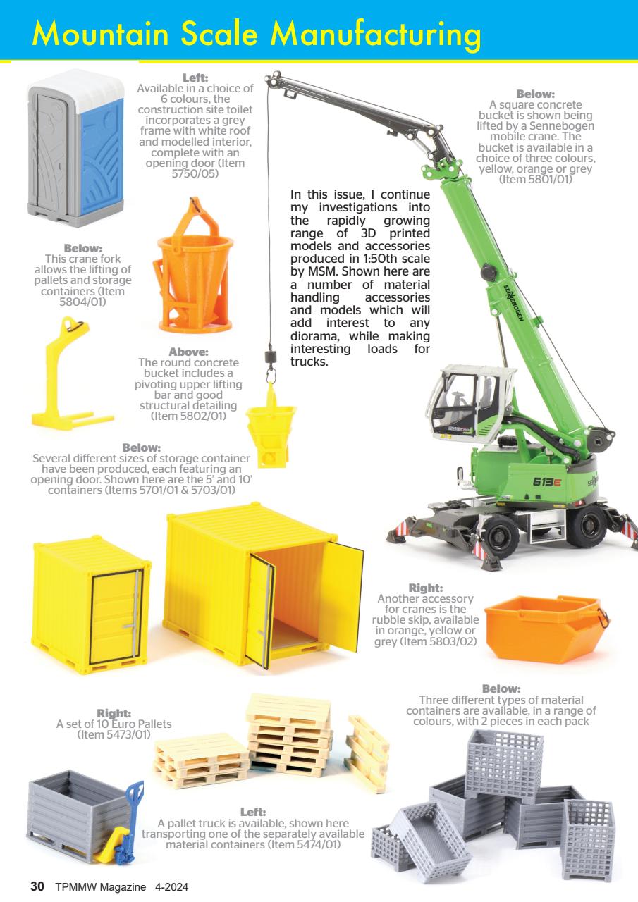 Truck, Plant & Machinery Model World Preview Pages