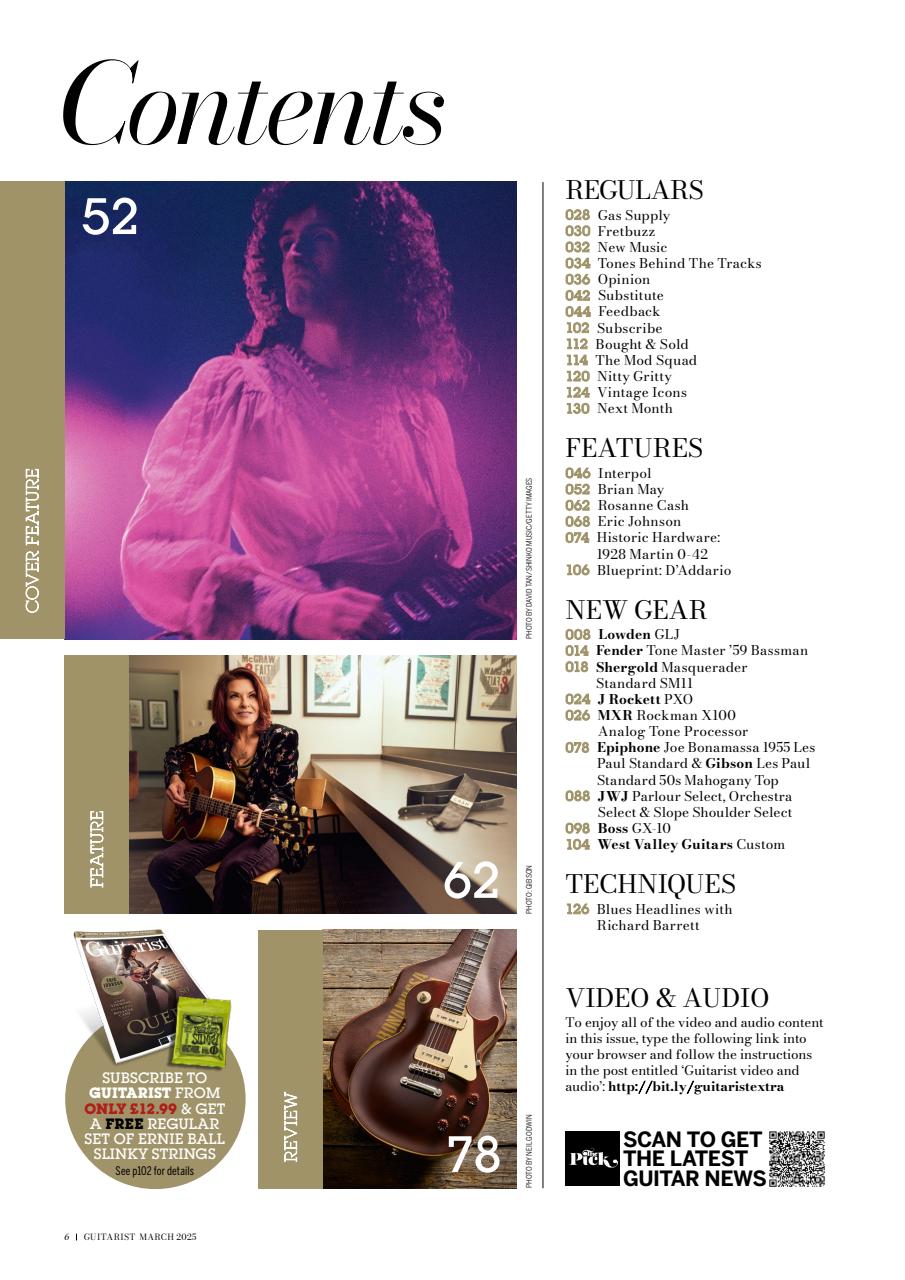 Guitarist Preview Pages