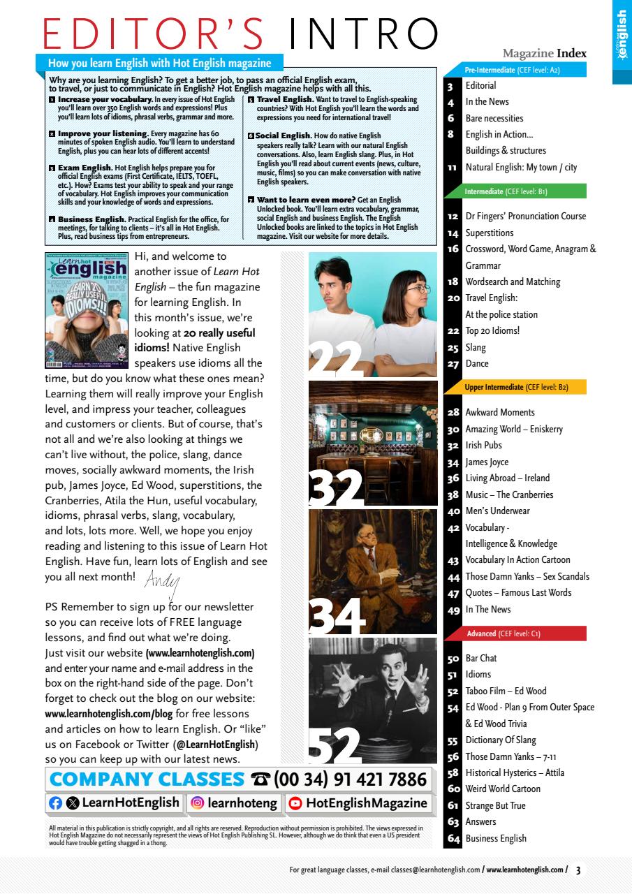 Learn Hot English Preview Pages