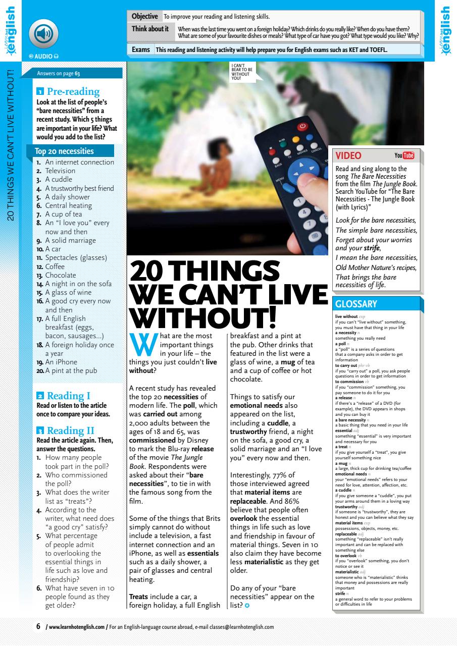 Learn Hot English Preview Pages