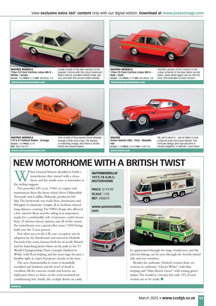 Diecast Collector Preview Pages