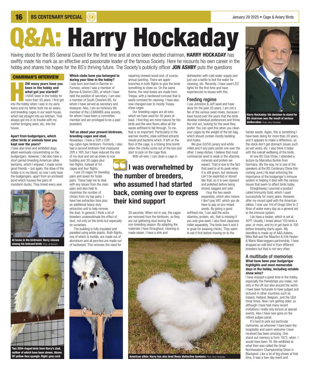 Cage & Aviary Birds Preview Pages