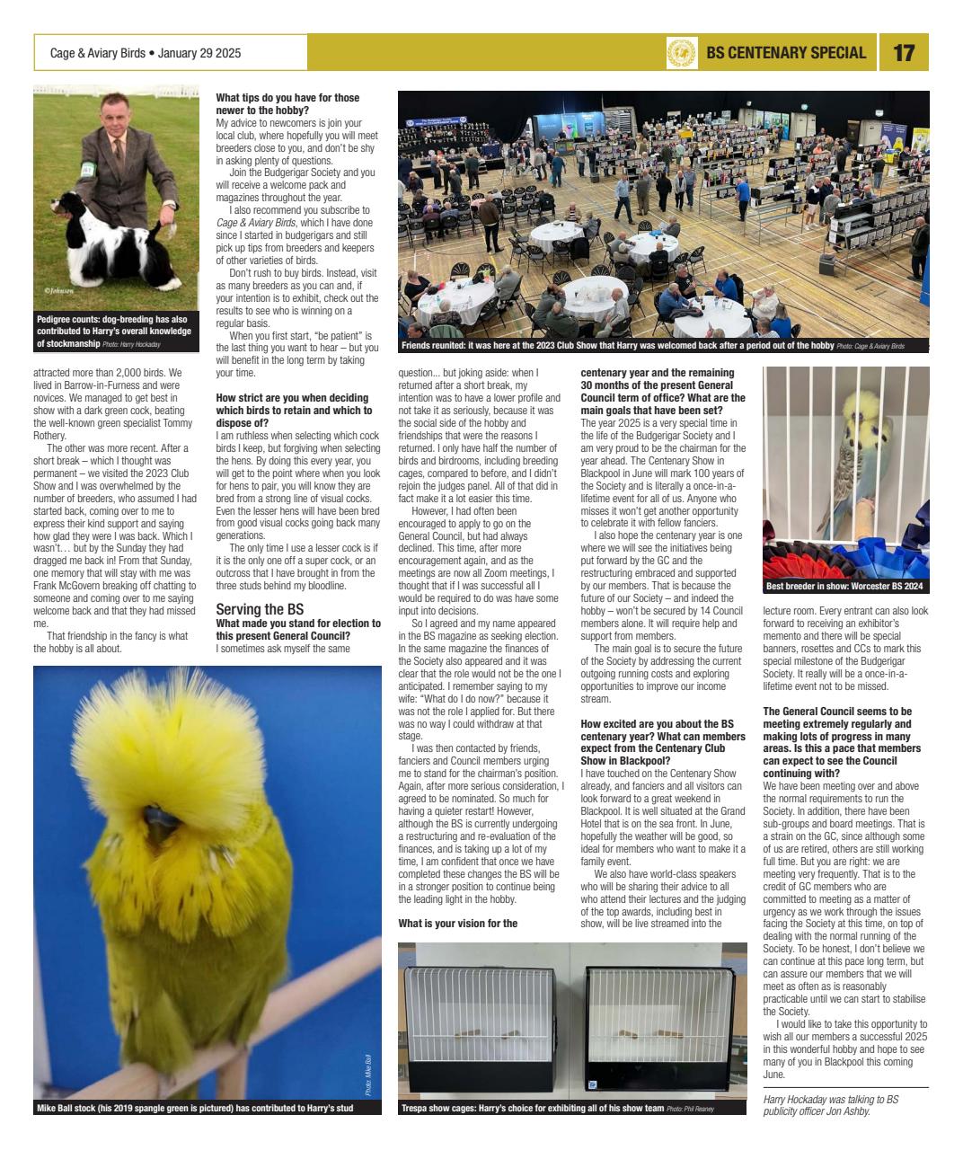 Cage & Aviary Birds Preview Pages