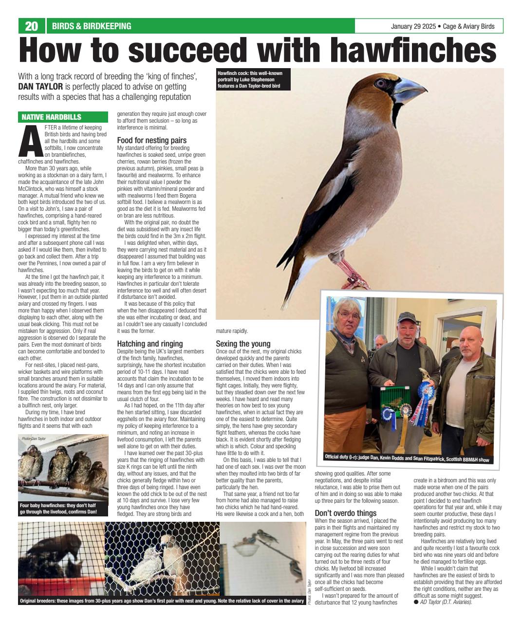 Cage & Aviary Birds Preview Pages