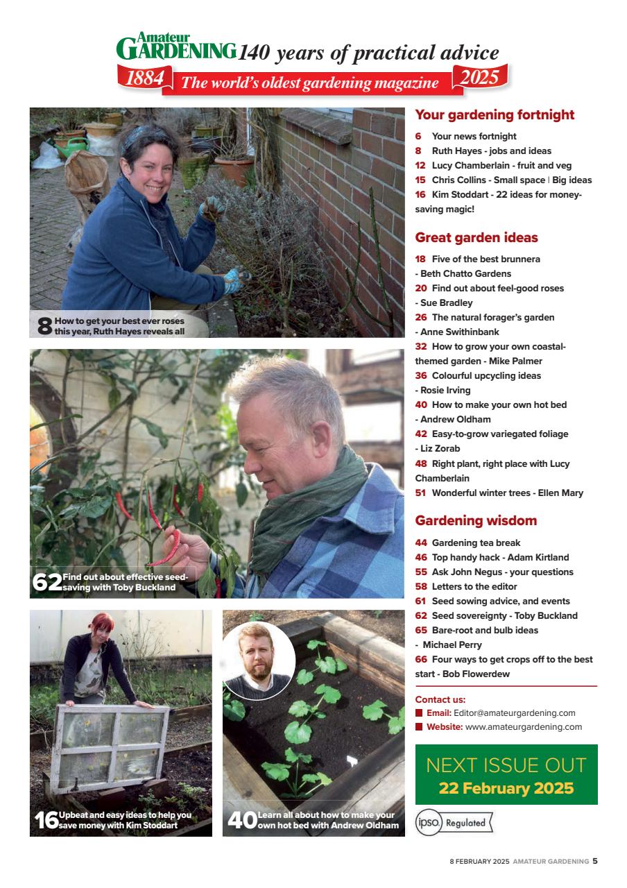 Amateur Gardening Preview Pages