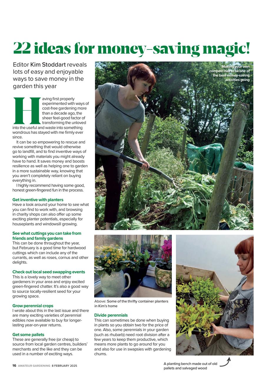 Amateur Gardening Preview Pages