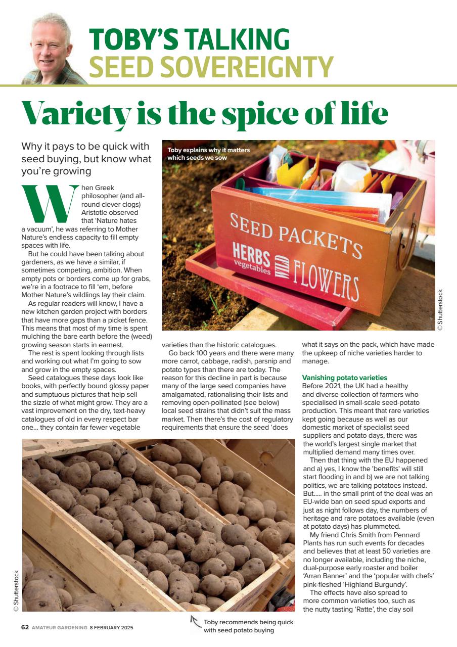 Amateur Gardening Preview Pages