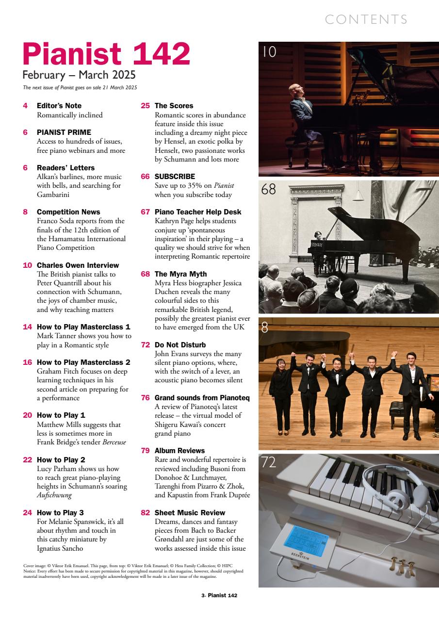 Pianist Preview Pages