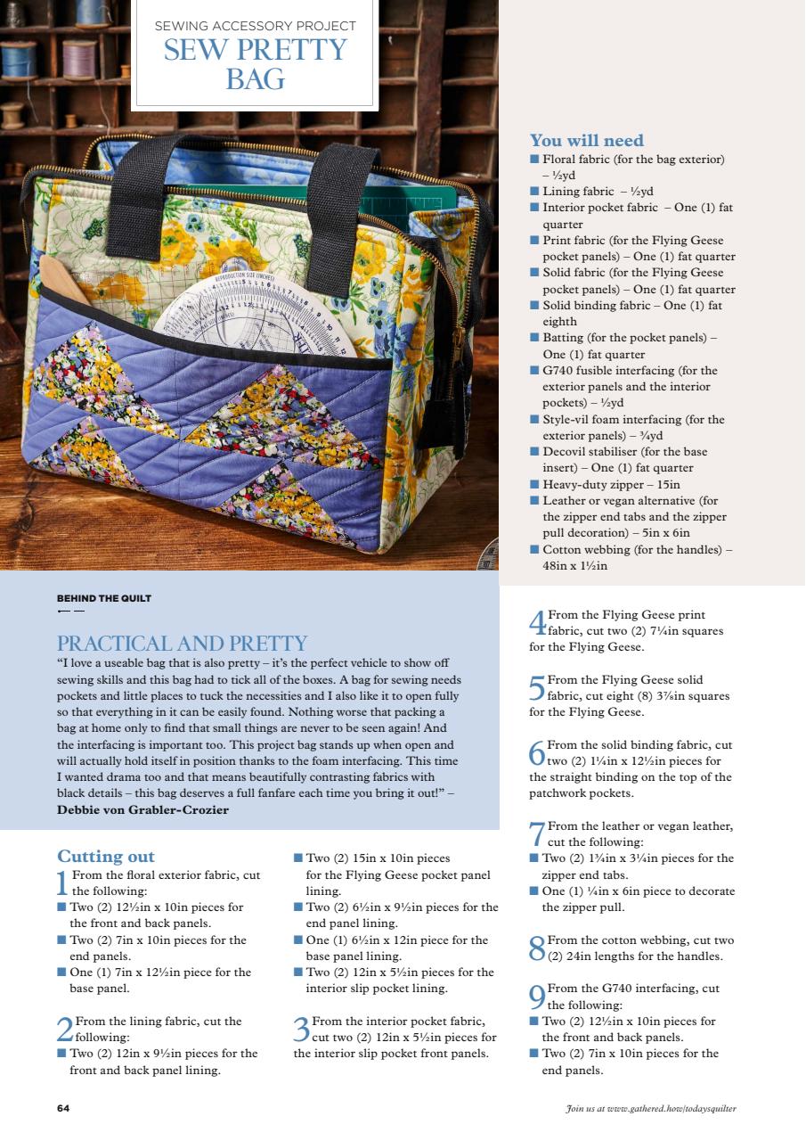 Today’s Quilter Preview Pages
