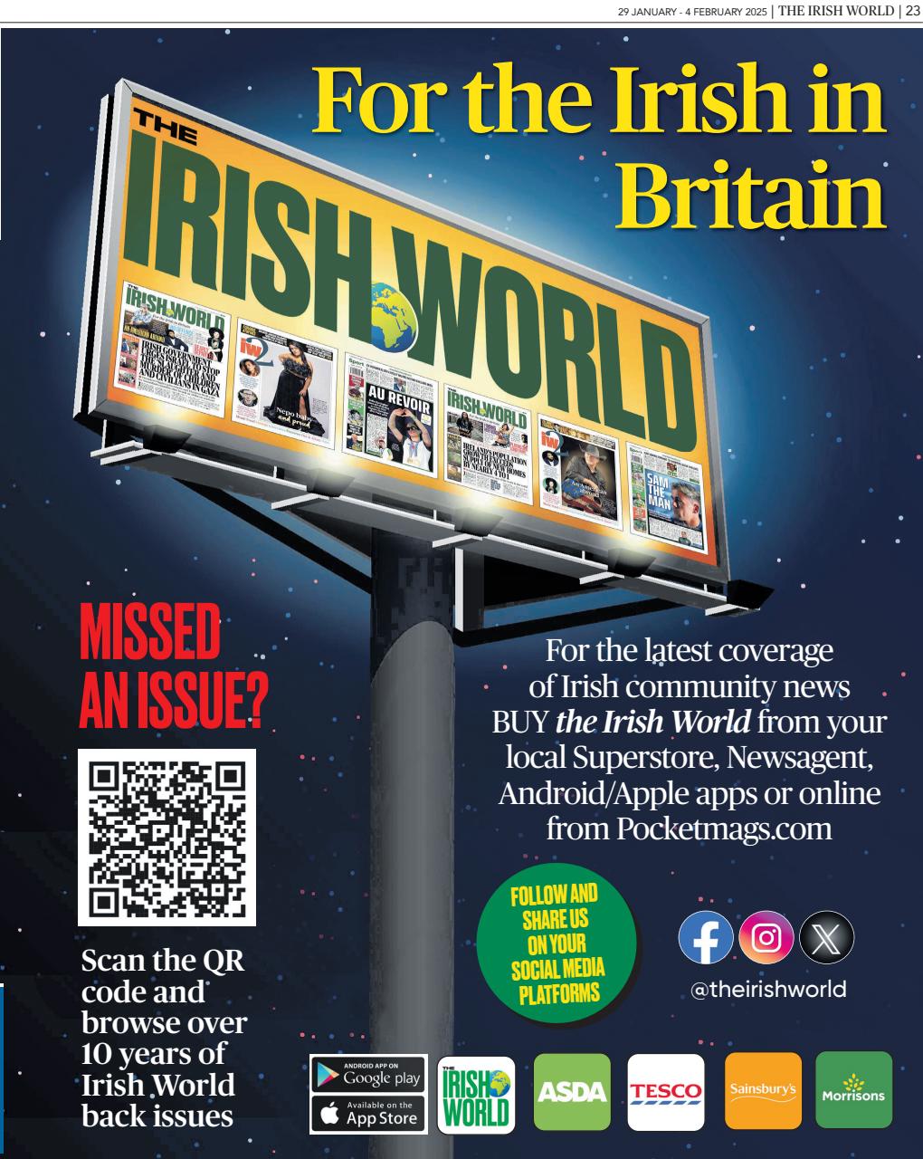 Irish World Preview Pages