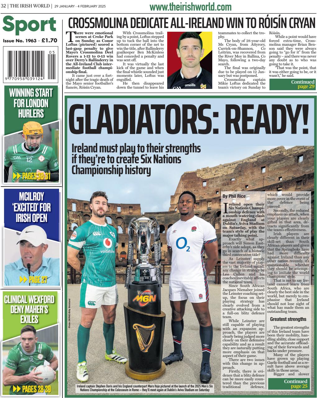 Irish World Preview Pages