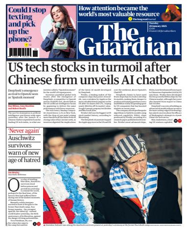 The Guardian Newspaper issue Tuesday, 28 January 2025