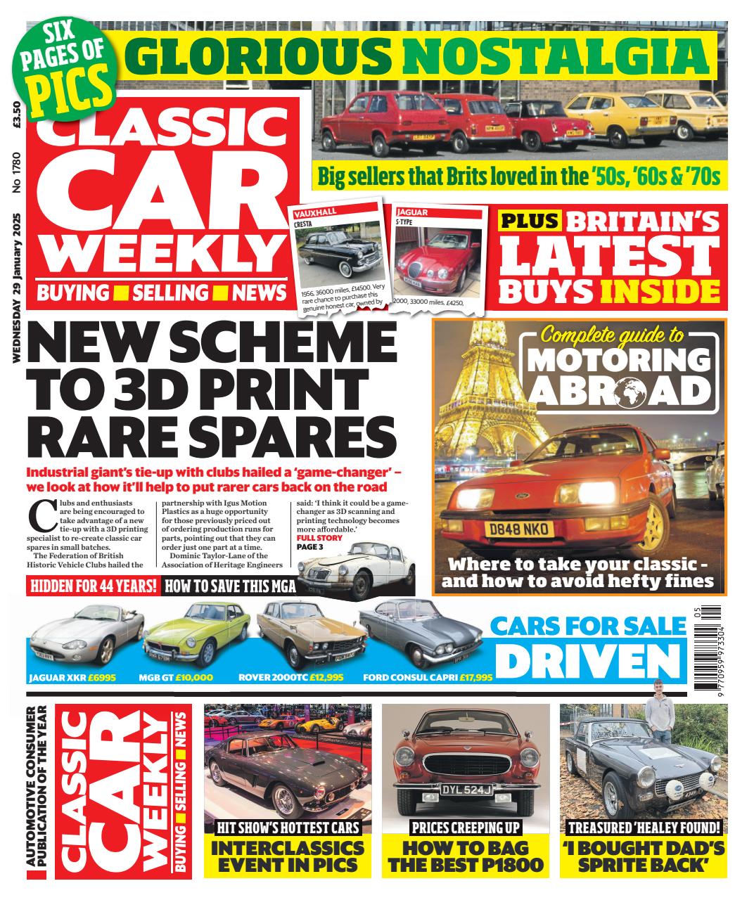 Classic Car Weekly Preview Pages