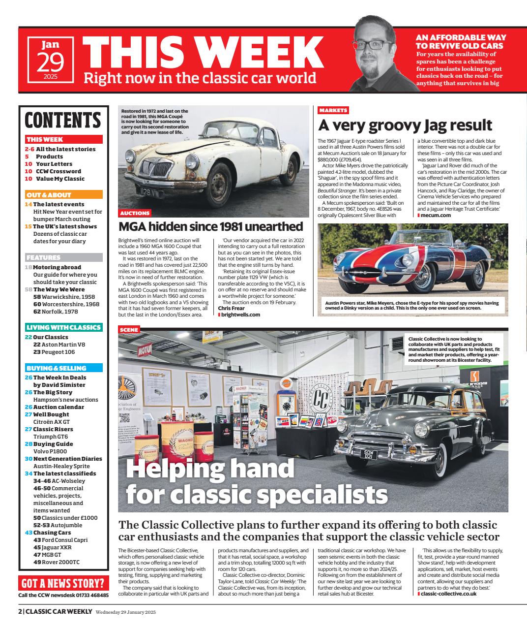 Classic Car Weekly Preview Pages