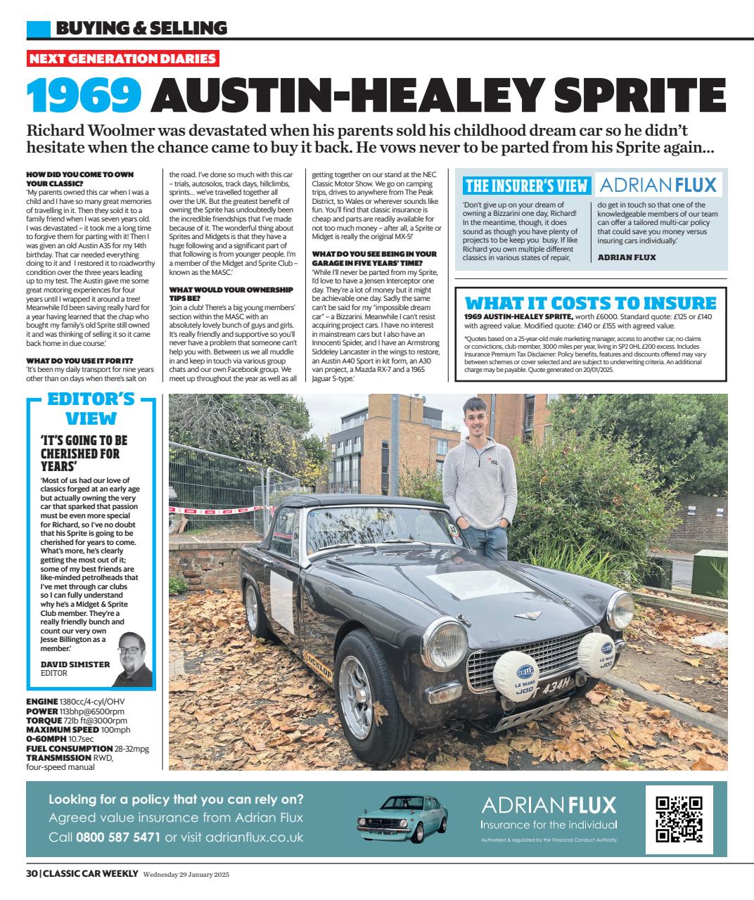 Classic Car Weekly Preview Pages