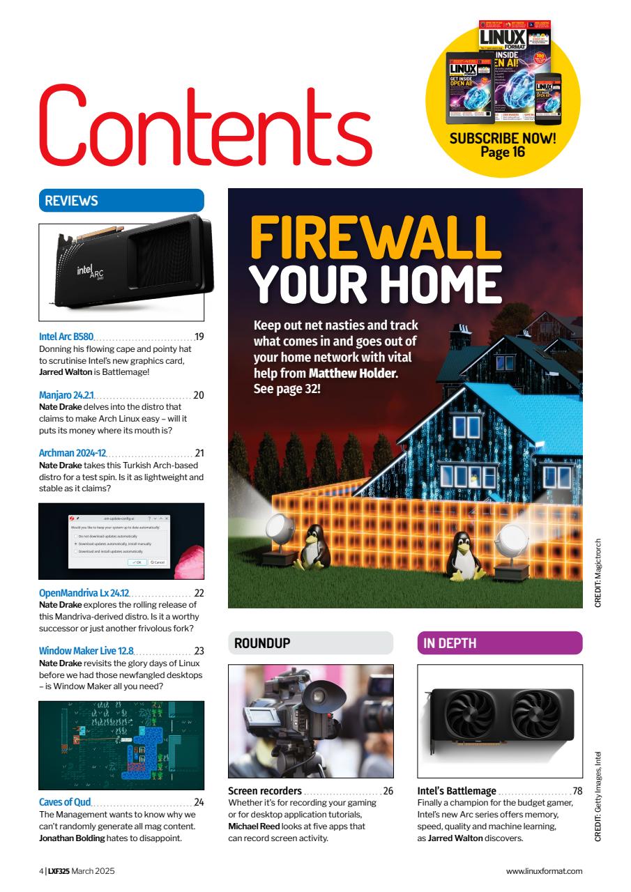 Linux Format Preview Pages