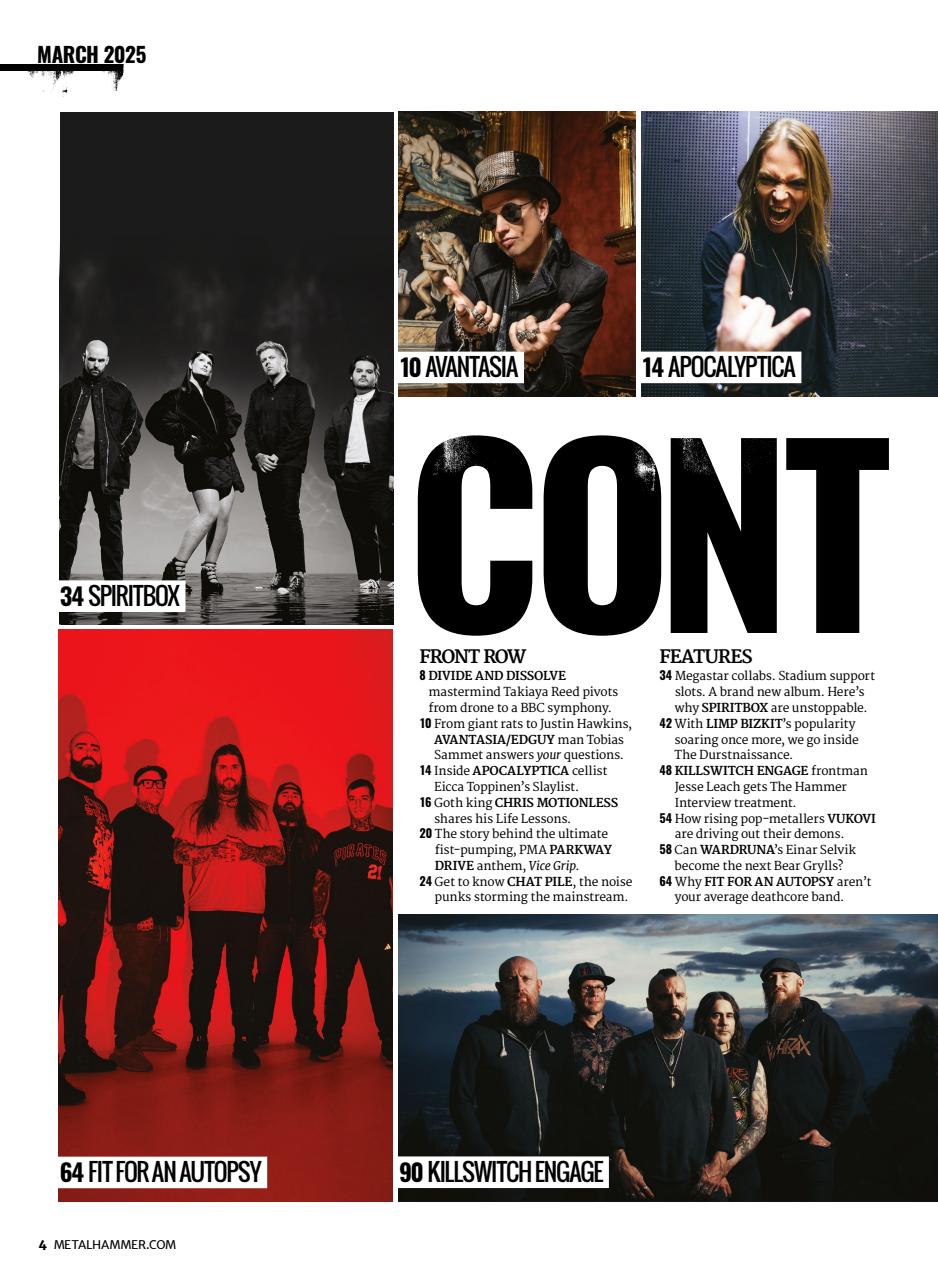 Metal Hammer Preview Pages