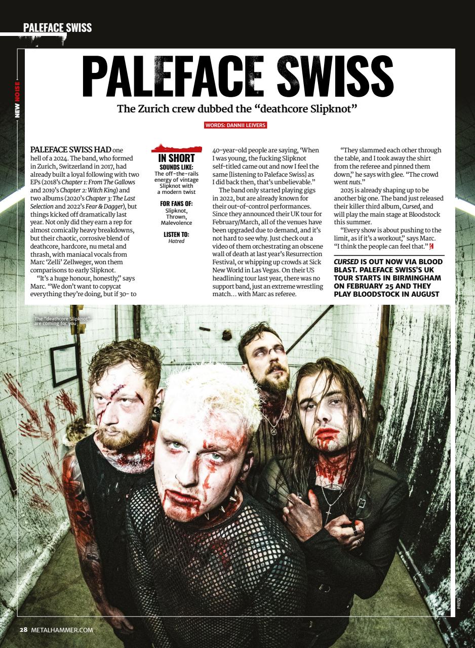 Metal Hammer Preview Pages