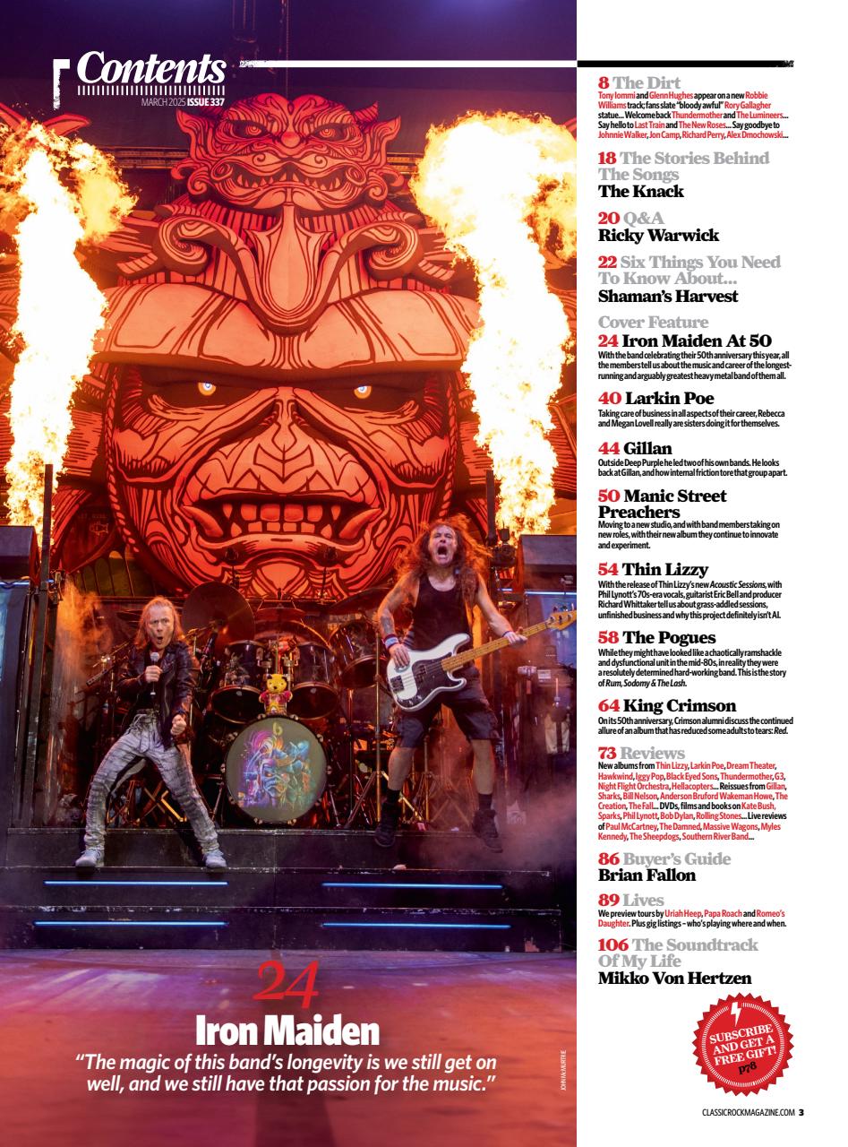 Classic Rock Preview Pages