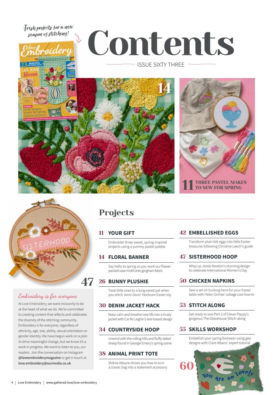 Love Embroidery Preview Pages