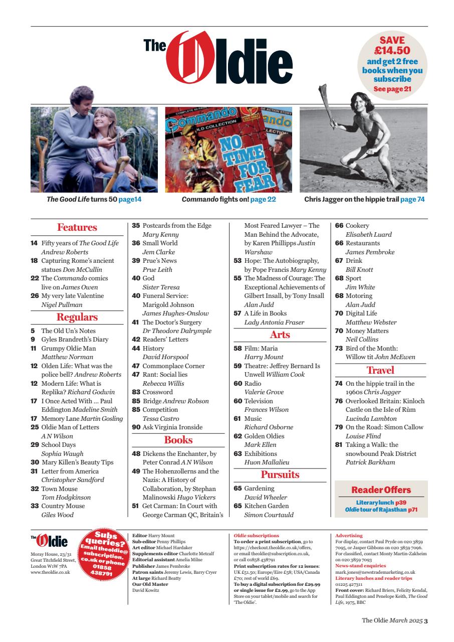 The Oldie Preview Pages