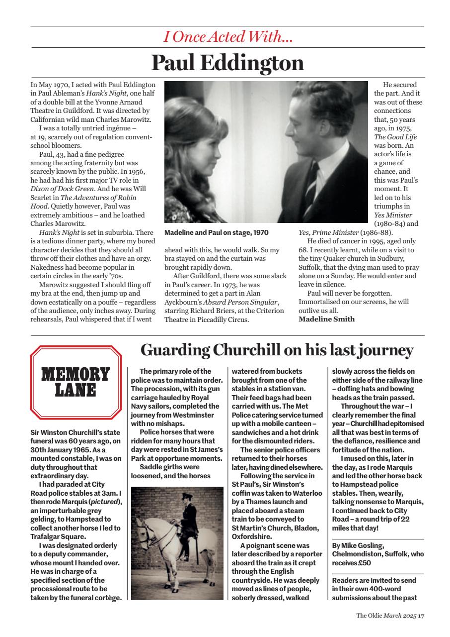 The Oldie Preview Pages