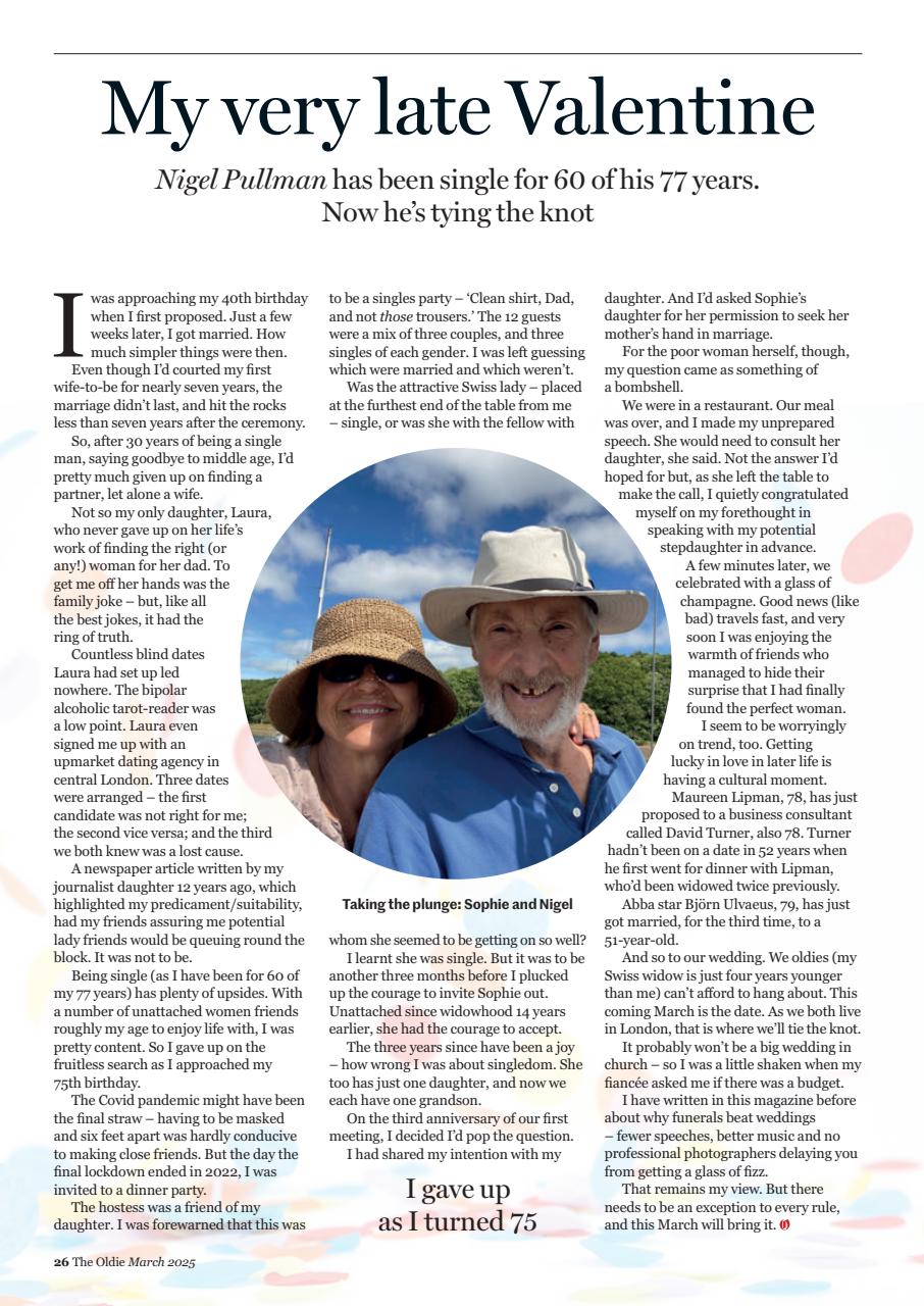 The Oldie Preview Pages