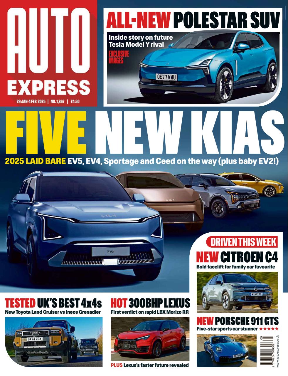 Auto Express Preview Pages