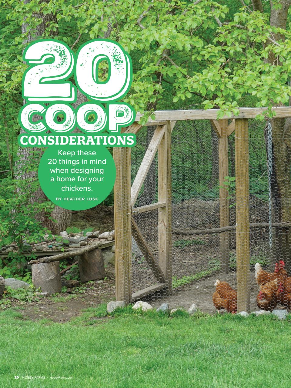 Hobby Farms Magazine Preview Pages