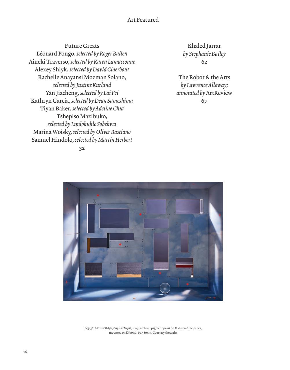 ArtReview Preview Pages