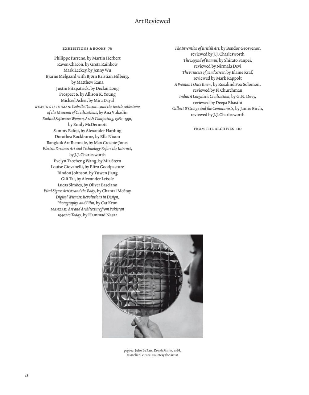 ArtReview Preview Pages