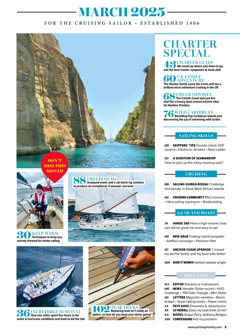 Yachting Monthly Preview Pages