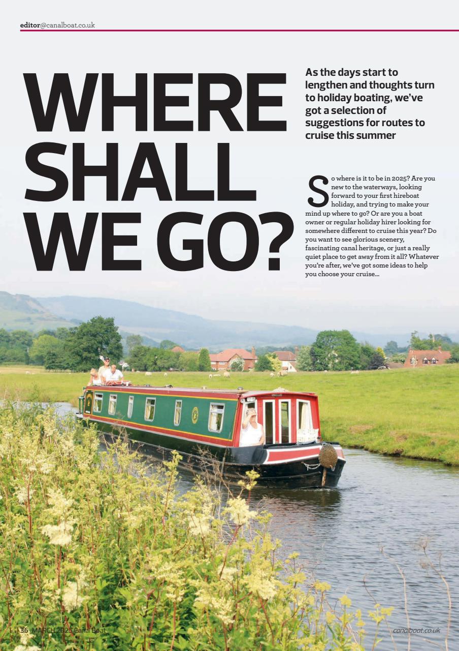Canal Boat Preview Pages