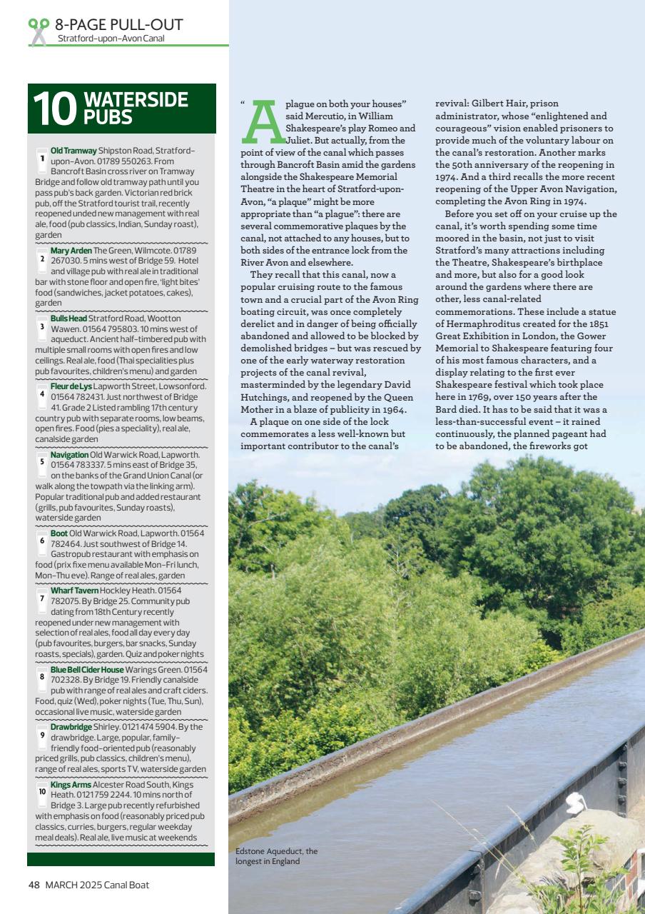 Canal Boat Preview Pages