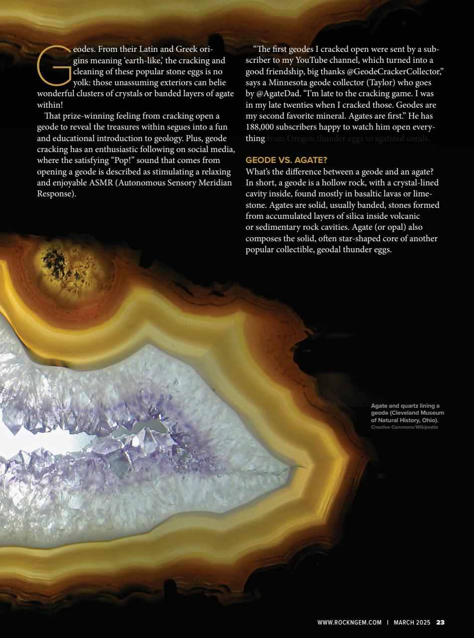 Rock&Gem Magazine Preview Pages