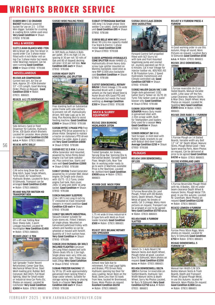 Farm Machinery Preview Pages