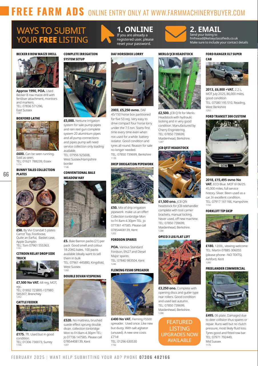Farm Machinery Preview Pages