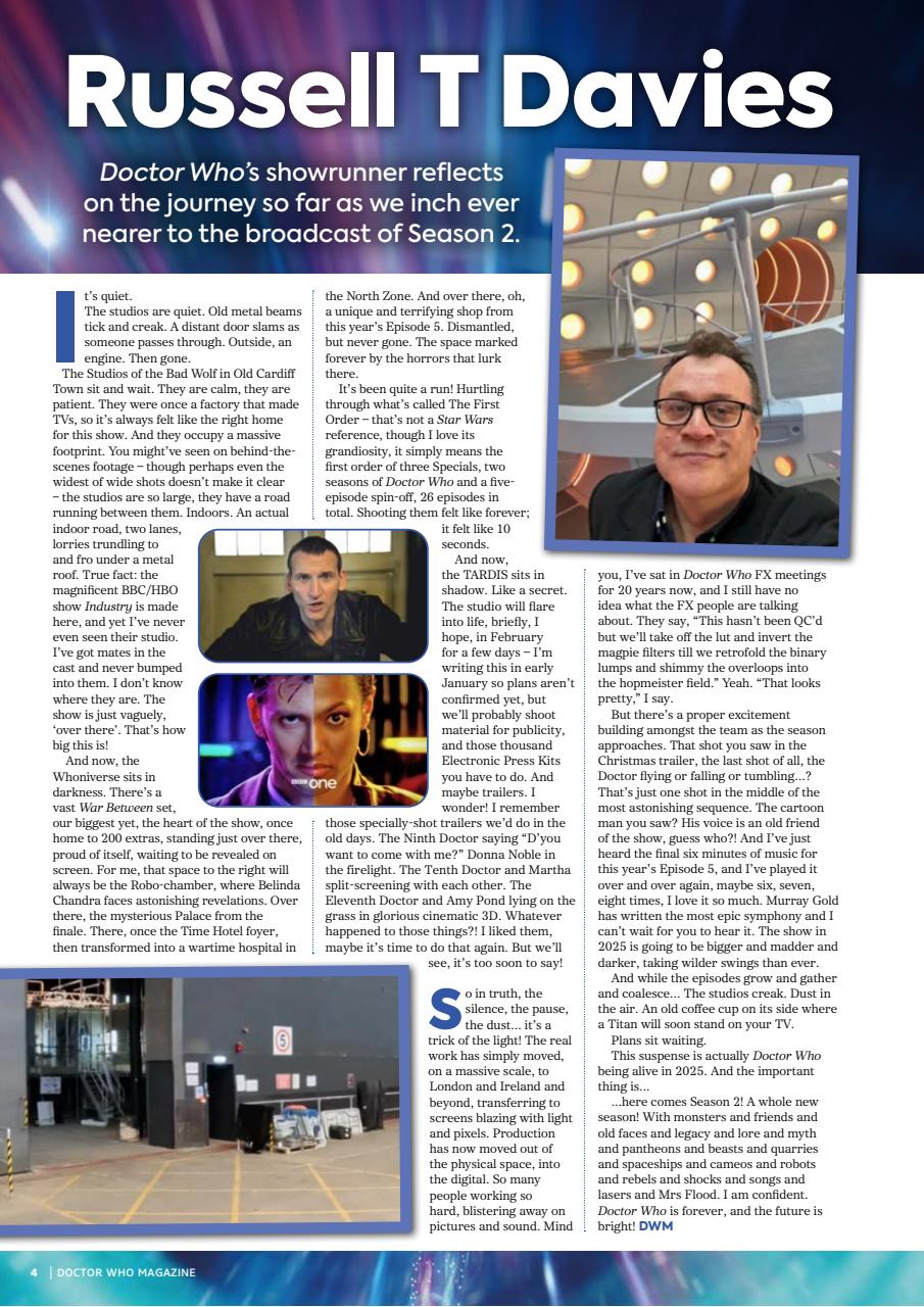 Doctor Who Magazine Preview Pages