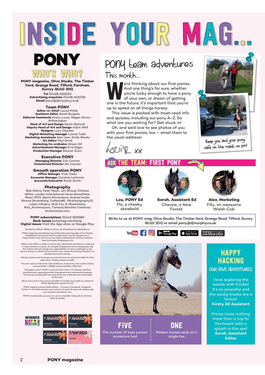 Pony Magazine Preview Pages