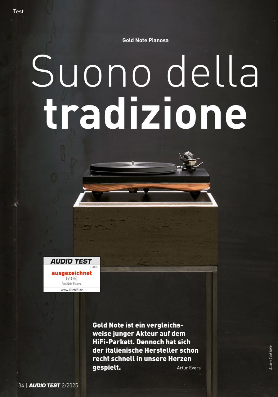 Audio Test Preview Pages