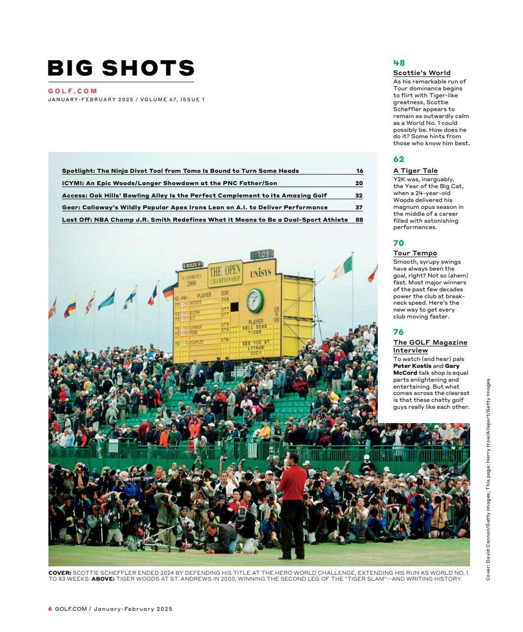 Golf Magazine Preview Pages