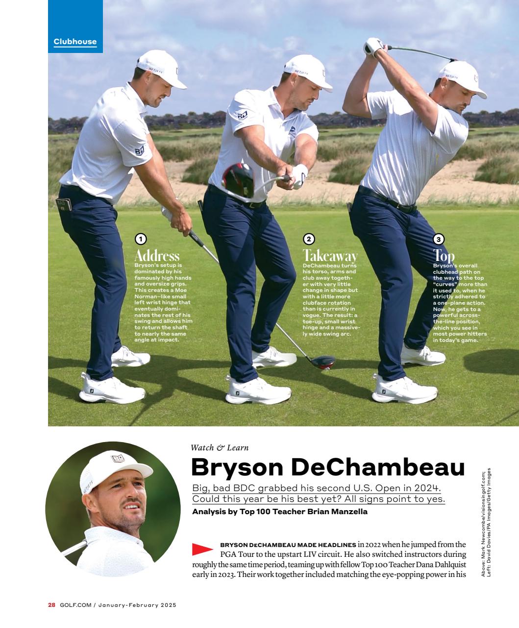 Golf Magazine Preview Pages