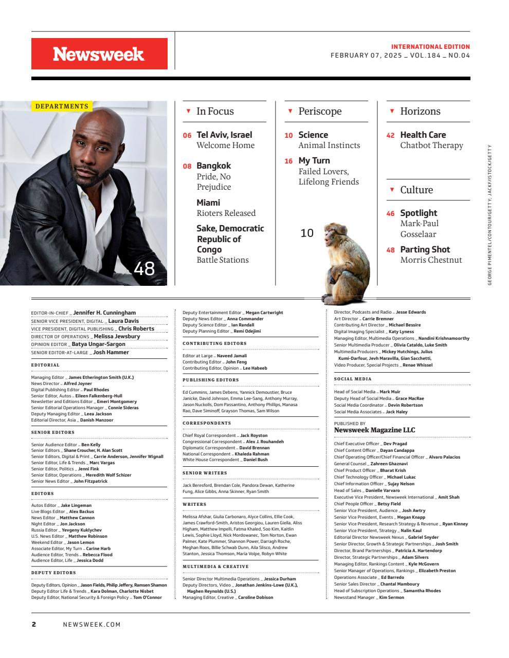 Newsweek International Preview Pages